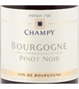 13 Pinot Noir Bourgogne (Maison Champy) 2013